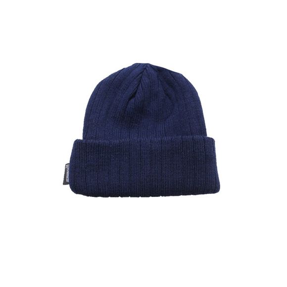 DBFL1 Men's Thinsulate Ribbed Beanie 6 Colors Navy - Picture 2 of 3